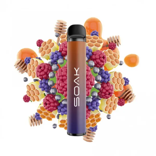 SOAK X Dark Honey Berries (Тёмный мёд с ягодами), 1500 тяг в Ростове-на-Дону