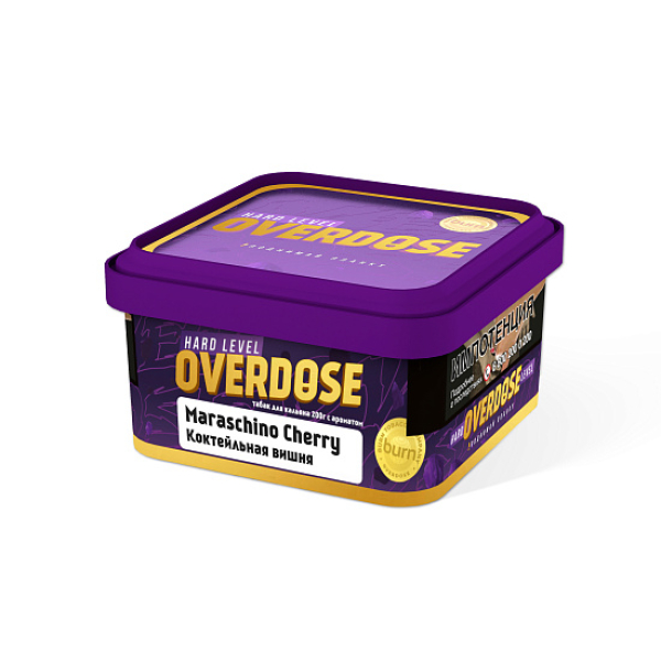Табак OVERDOSE Maraschino Cherry (коктейльная вишня) 200 гр в Ростове-на-Дону