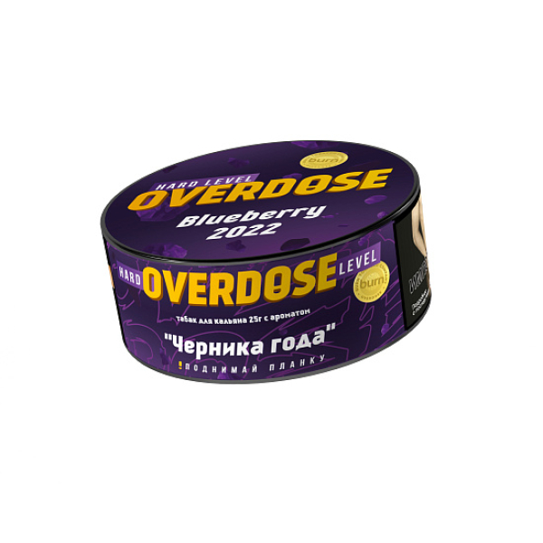 Табак OVERDOSE Blueberry (черника года) 25 гр в Ростове-на-Дону