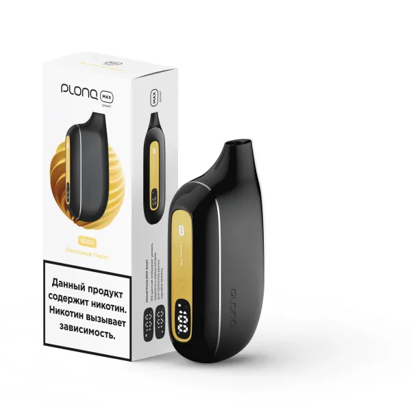 Plonq Max Smart Лимонный Пирог (8000 Затяжек) 20 Мг в Ростове-на-Дону