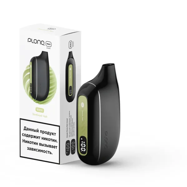 Plonq Max Smart Зеленый Чай (8000 Затяжек) 20 Мг в Ростове-на-Дону