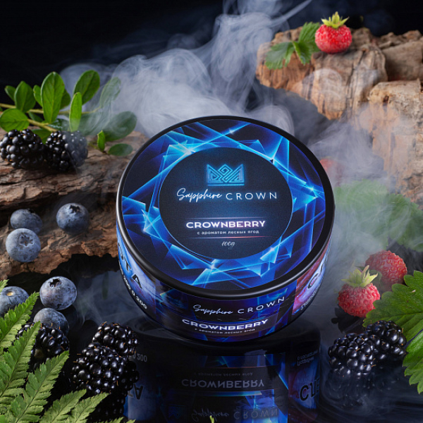 Табак Sapphire Crown Crownberry (Лесные Ягоды) 100 гр в Ростове-на-Дону