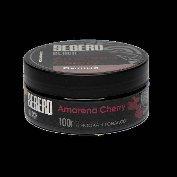 Табак SEBERO BLACK AMARENA CHERRY 100 гр в Ростове-на-Дону