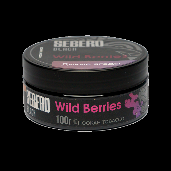 Табак SEBERO BLACK WILD BERRIES 100 гр в Ростове-на-Дону