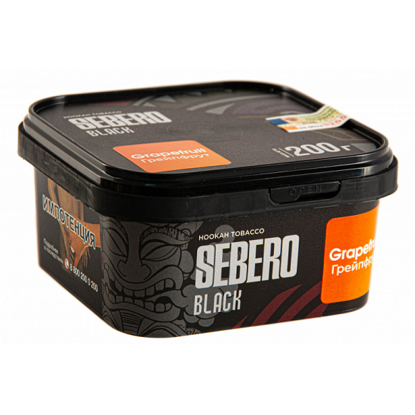 Табак SEBERO BLACK GRAPEFRUIT 200 гр в Ростове-на-Дону