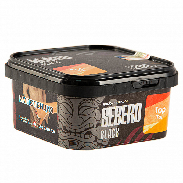 Табак SEBERO BLACK TOP 200 гр в Ростове-на-Дону
