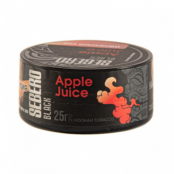 Табак SEBERO BLACK APPLE JUICE 25 гр в Ростове-на-Дону