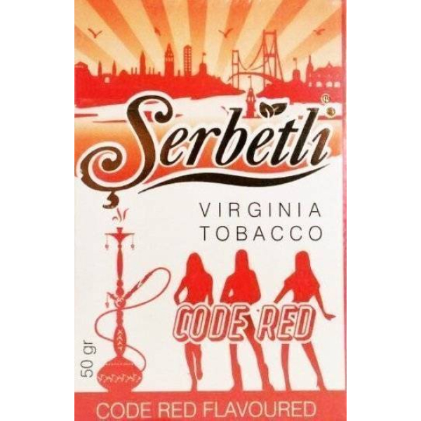 Табак Serbetli Code Red 50 грамм в Ростове-на-Дону