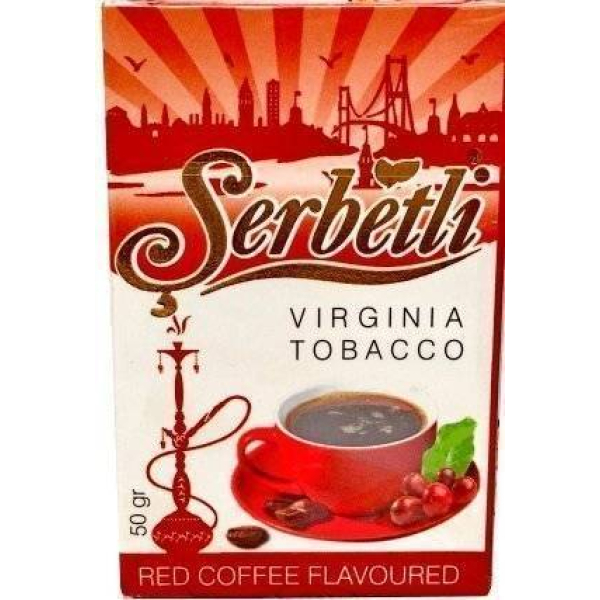 Табак Serbetli Red Coffee 50 грамм в Ростове-на-Дону