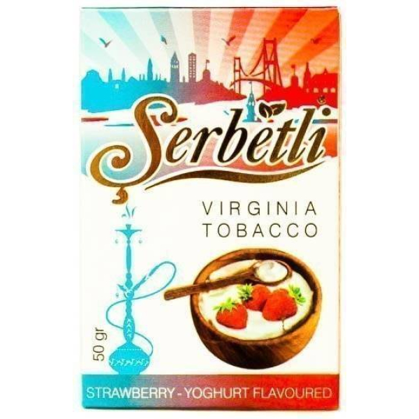 Табак Serbetli Strawberry Yoghurt 50 грамм в Ростове-на-Дону