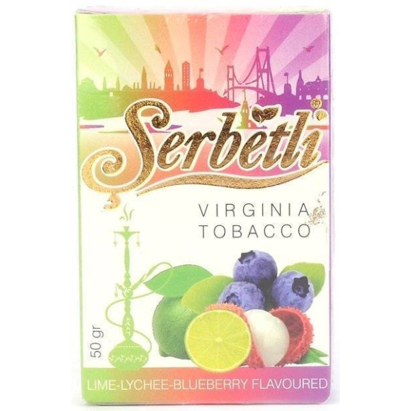 Табак Serbetli Lime Lychee Blueberry в Ростове-на-Дону