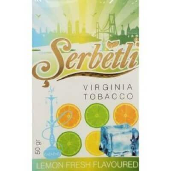 Табак Serbetli Lemon Fresh 50 грамм в Ростове-на-Дону
