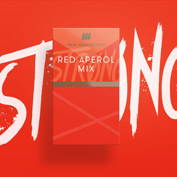 Табак Шпаковского Strong Red Aperol mix (Красный Апероль) 40 гр в Ростове-на-Дону