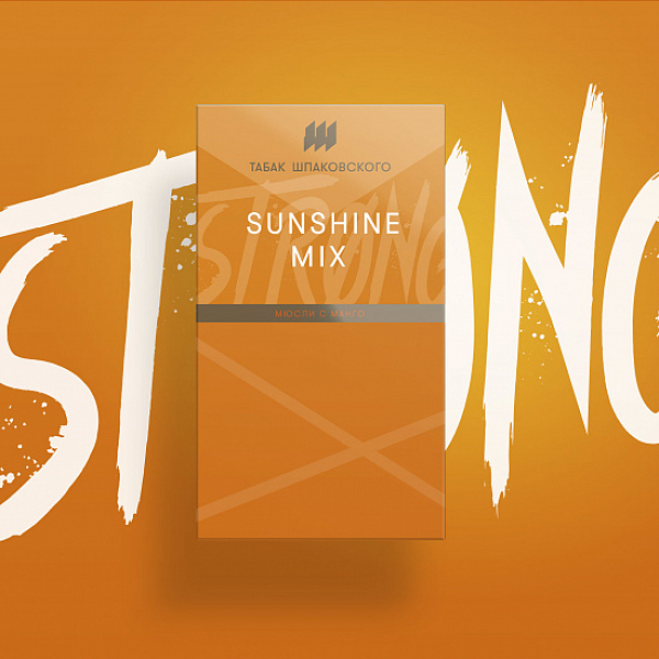 Табак Шпаковского Strong Sunshine MIx (Мюсли Манго) 40 гр в Ростове-на-Дону
