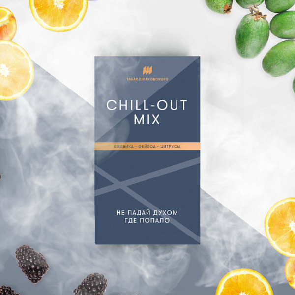Табак Шпаковского Chill Out (Ежевика Фейхоа Цитрусы) 40 грамм в Ростове-на-Дону