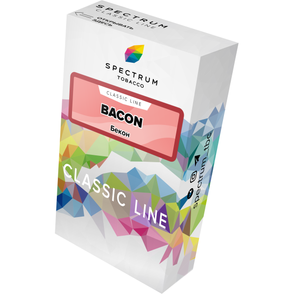 Табак Spectrum Classic bacon 40 грамм в Ростове-на-Дону