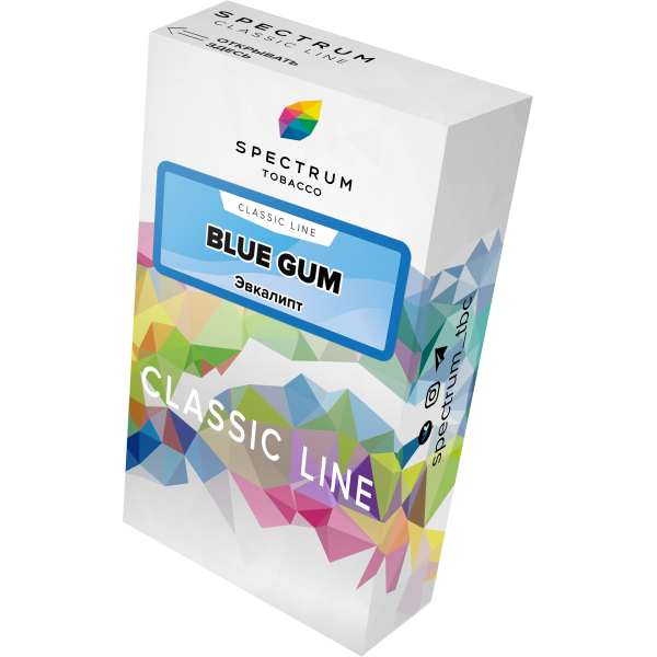 Табак Spectrum Classic blue gum 40 грамм в Ростове-на-Дону