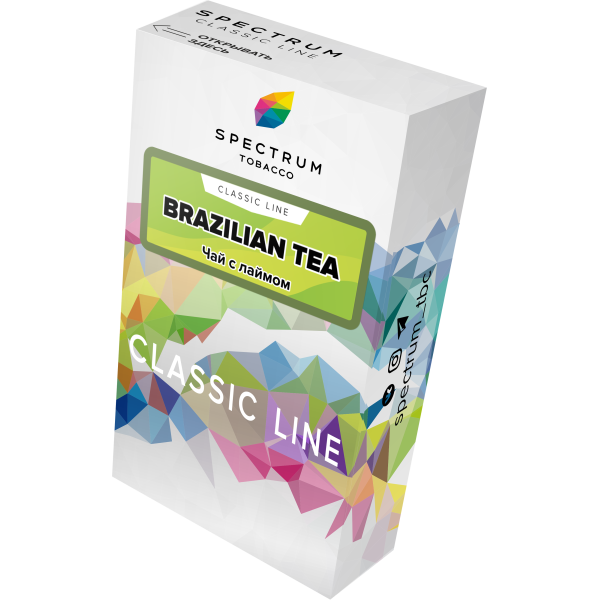 Табак Spectrum Classic brazilian tea 40 грамм в Ростове-на-Дону