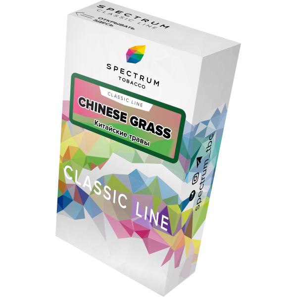 Табак Spectrum Classic chinese grass 40 грамм в Ростове-на-Дону