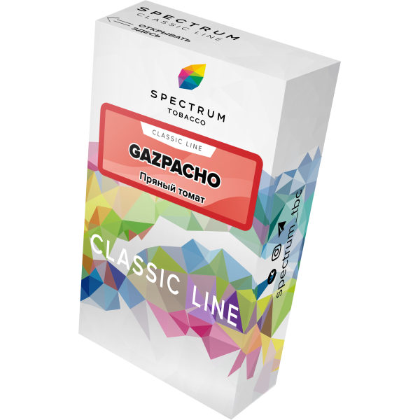 Табак Spectrum Classic gazpacho 40 грамм в Ростове-на-Дону