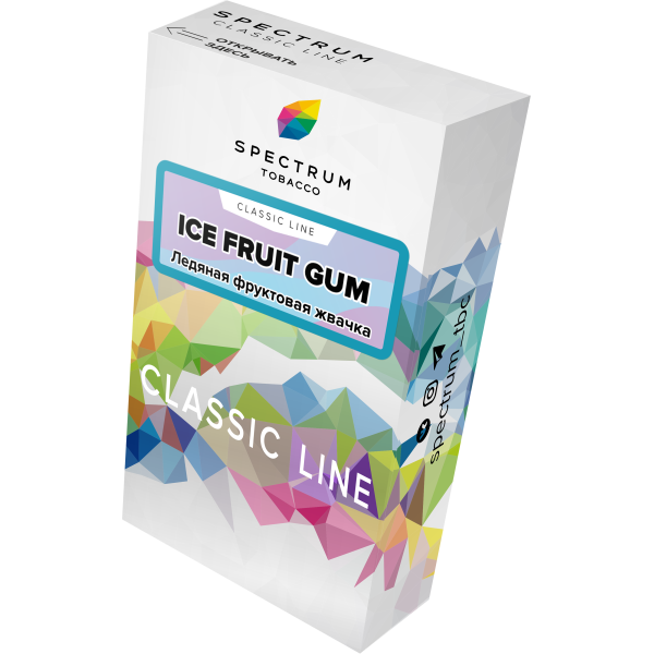 Табак Spectrum Classic ice fruit gum 40 грамм в Ростове-на-Дону
