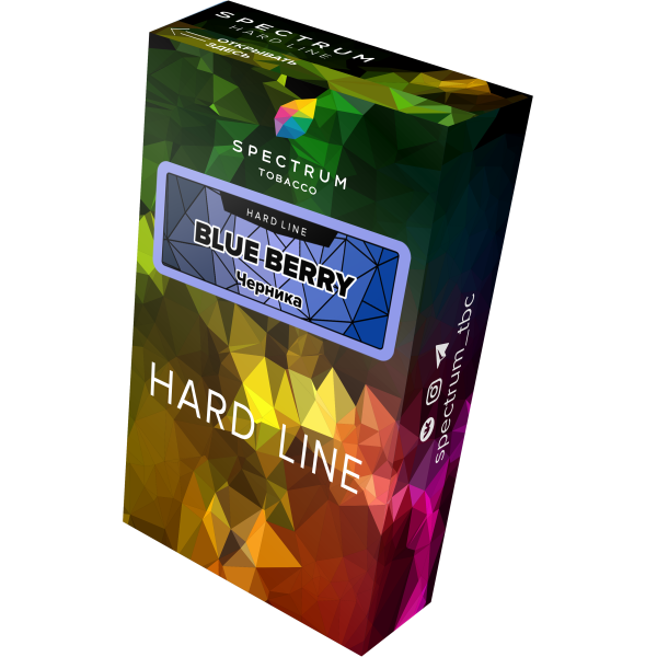 Табак Spectrum Hard blue berry 40 грамм в Ростове-на-Дону