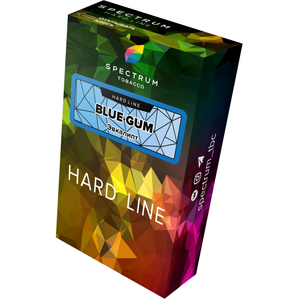 Табак Spectrum Hard blue gum 40 грамм в Ростове-на-Дону