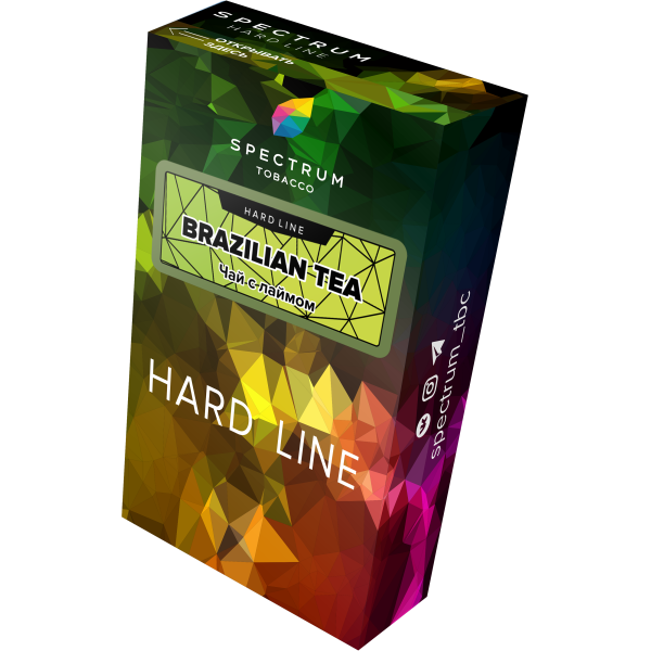 Табак Spectrum Hard brazilian tea 40 грамм в Ростове-на-Дону
