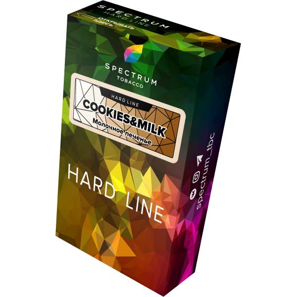 Табак Spectrum Hard cookies milk 40 грамм в Ростове-на-Дону