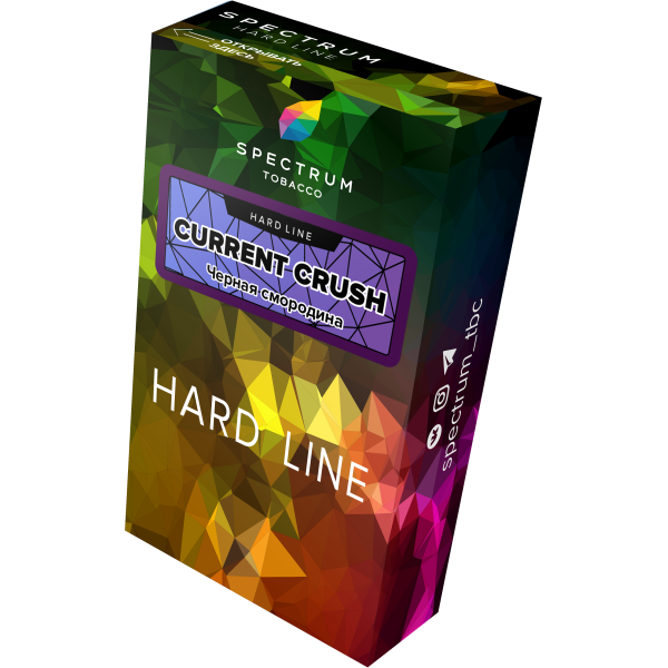 Табак Spectrum Hard current crush 40 грамм в Ростове-на-Дону