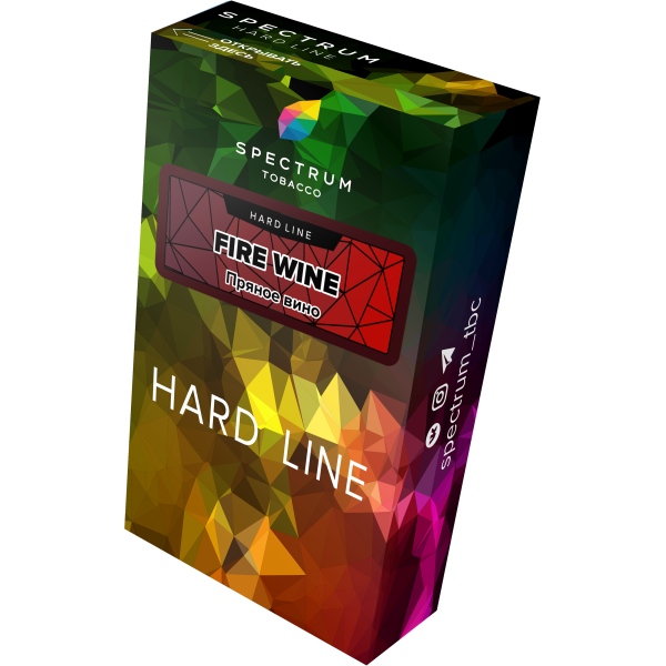 Табак Spectrum Hard fire wine 40 грамм в Ростове-на-Дону