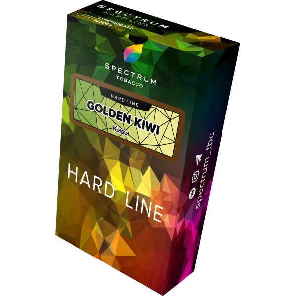 Табак Spectrum Hard golden kiwi 40 грамм в Ростове-на-Дону