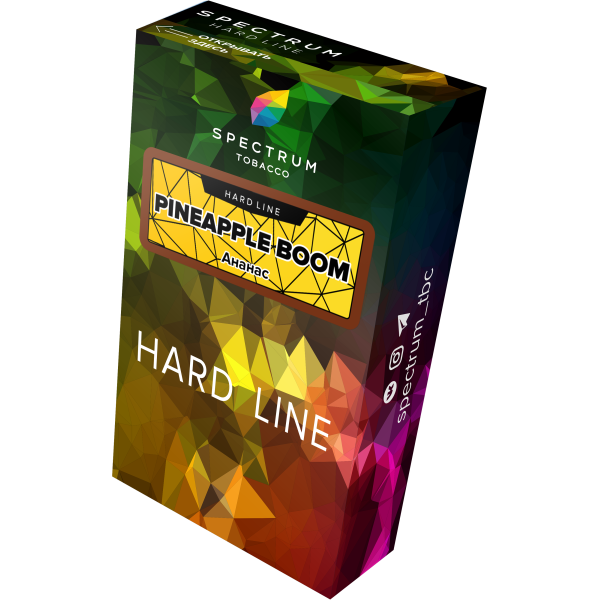 Табак Spectrum Hard pinapple boom 40 грамм в Ростове-на-Дону