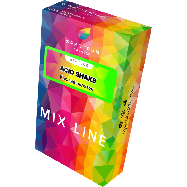 Табак Spectrum Mix Line Acid Shake 40 грамм в Ростове-на-Дону