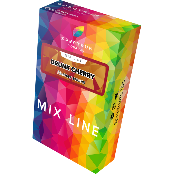 Табак Spectrum Mix Line Drunk Cherry 40 грамм в Ростове-на-Дону