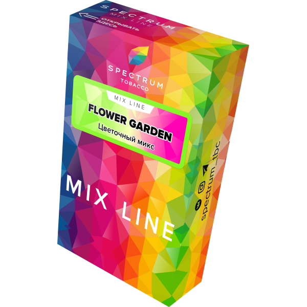 Табак Spectrum Mix Line Flower Garden 40 грамм в Ростове-на-Дону