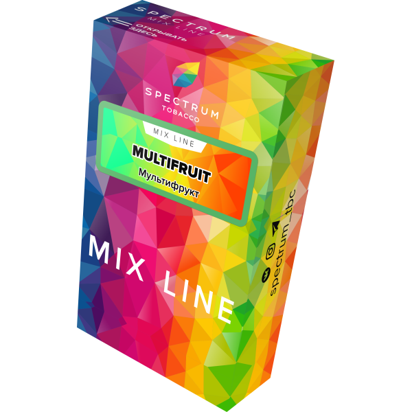 Табак Spectrum Mix Line Multifruit 40 грамм в Ростове-на-Дону