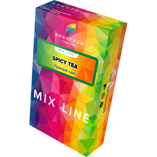 Табак Spectrum Mix Line Spicy Tea 40 грамм в Ростове-на-Дону