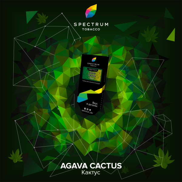 Табак Spectrum Hard Agava Cactus 100 грамм в Ростове-на-Дону