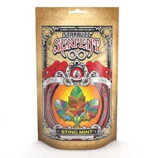 Табак Starbuzz Serpent Sting Mint 100 грамм в Ростове-на-Дону