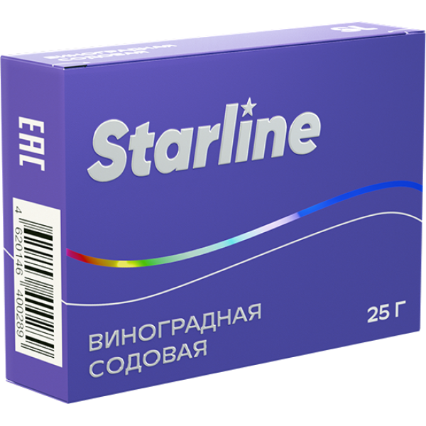 Табак Starline Виноградная содовая 25 гр в Ростове-на-Дону
