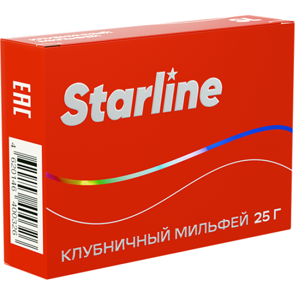 Табак Starline Клубничный мильфей 25 гр в Ростове-на-Дону