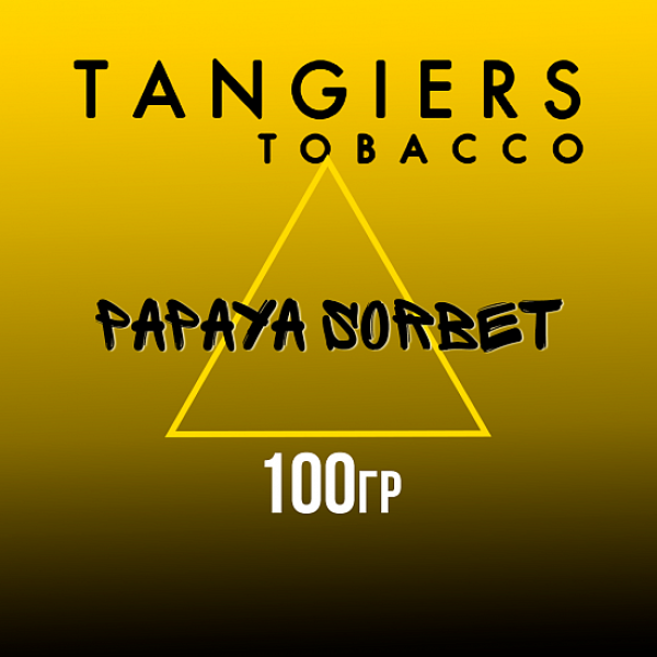 Табак Tangiers NOIR PAPAYA SORBET 100 гр в Ростове-на-Дону