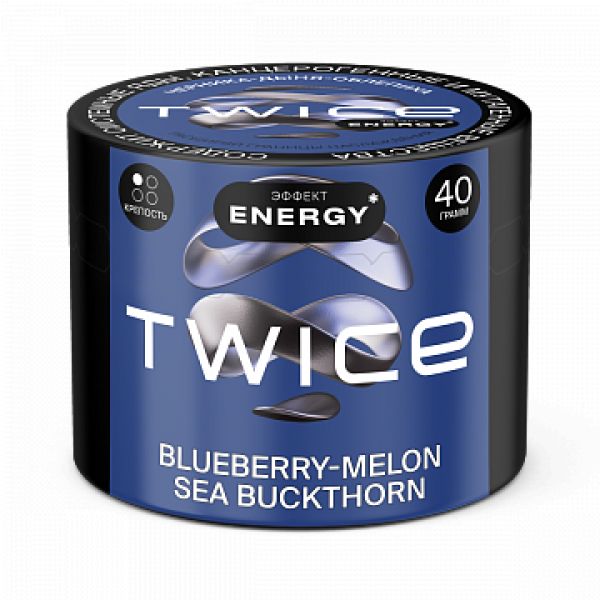 Табак TWICE Blueberry Melon Sea Buckthorn (Черника Дыня Облепиха) 40 гр в Ростове-на-Дону