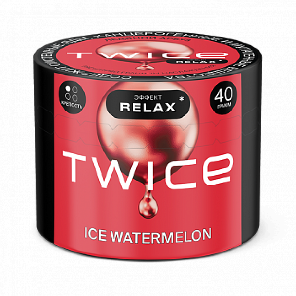Табак TWICE Ice Watermelon (Ледяной арбуз) 40 гр в Ростове-на-Дону