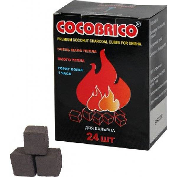 Уголь для кальяна CocoBrico 24 кубика в Ростове-на-Дону