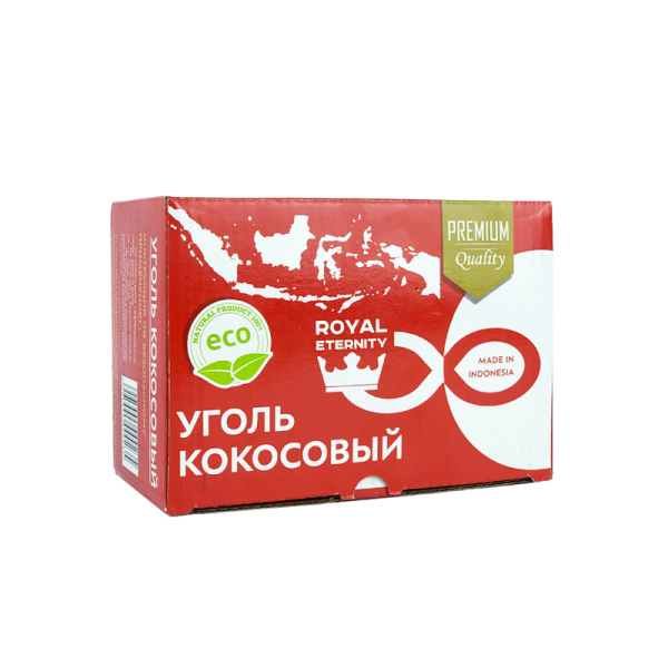 Кокосовый уголь Royal Eternity для кальяна (25 мм, 72 шт) в Ростове-на-Дону