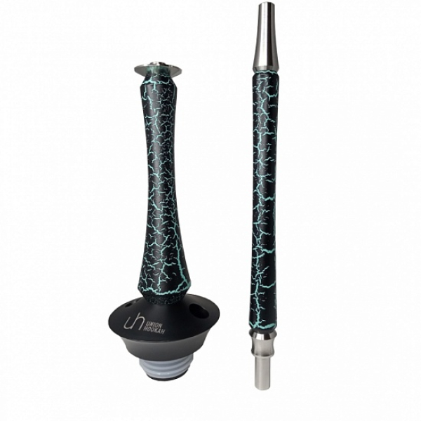Кальян Union Hookah Sleek Кракле голубой в Ростове-на-Дону