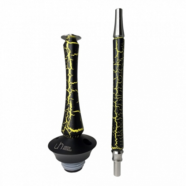 Кальян Union Hookah Sleek Кракле желтый в Ростове-на-Дону