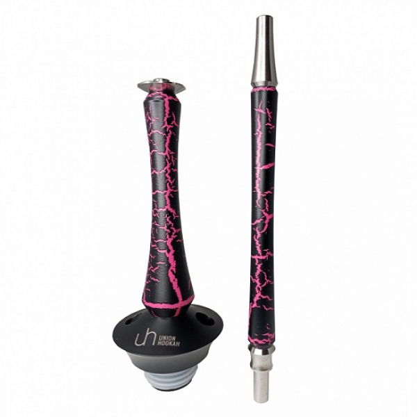 Кальян Union Hookah Sleek Кракле розовый в Ростове-на-Дону